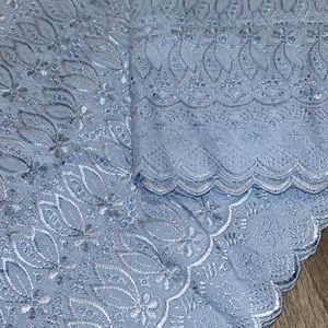 Blue Lace Material
